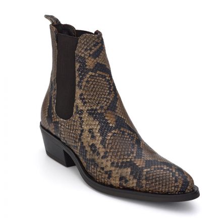 ΔΕΡΜΑΤΙΝΑ SNAKE PRINT TEXAN ΜΠΟΤΑΚΙΑ ΑΣΤΡΑΓΑΛΟΥ 52246P