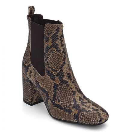 ΔΕΡΜΑΤΙΝΑ SNAKE PRINT ΜΠΟΤΑΚΙΑ ΑΣΤΡΑΓΑΛΟΥ 56023