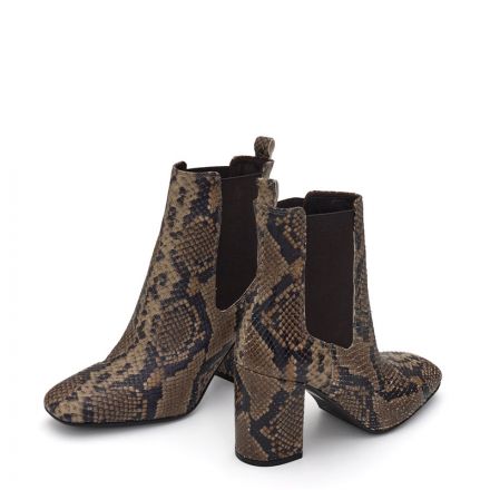 ΔΕΡΜΑΤΙΝΑ SNAKE PRINT ΜΠΟΤΑΚΙΑ ΑΣΤΡΑΓΑΛΟΥ 56023