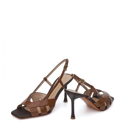 PATENT HIGH HEEL SANDALS 0135605
