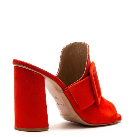 SUEDE MULES