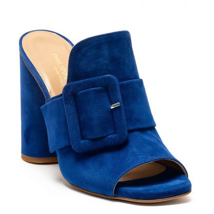 SUEDE MULES