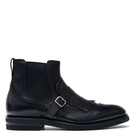 HANDCRAFTED LEATHER ANKLE BOOTS