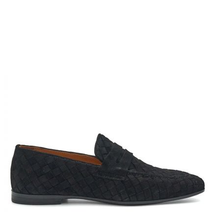 WOVEN SUEDE LOAFERS 7176026C
