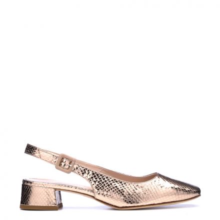 ΔΕΡΜΑΤΙΝΕΣ SLINGBACK ΓΟΒΕΣ