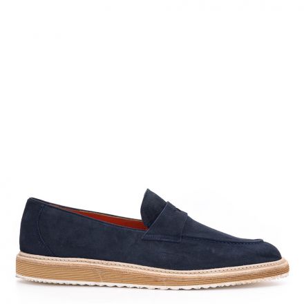 SUEDE LOAFERS