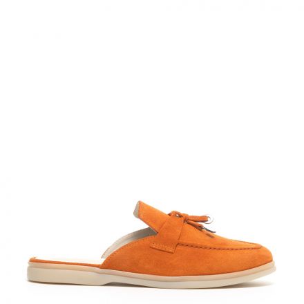 SUEDE MULES
