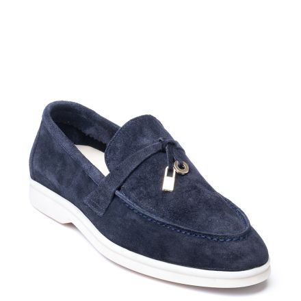 SUEDE LOAFERS