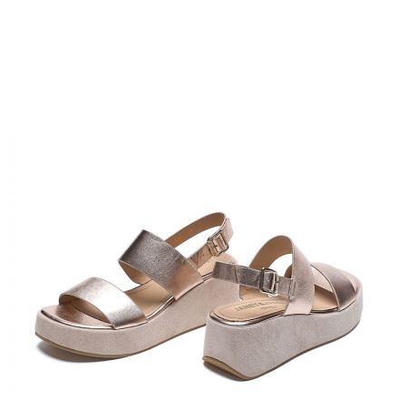 LEATHER WEDGES 834