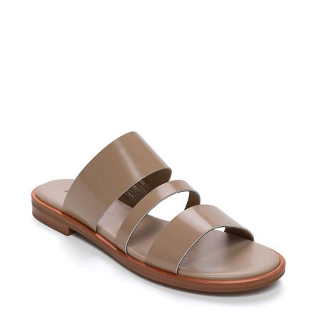 ΔΕΡΜΑΤΙΝΑ FLAT ΣΑΝΔΑΛΙΑ 86K0