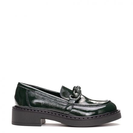 PATENT LEATHER LOAFERS