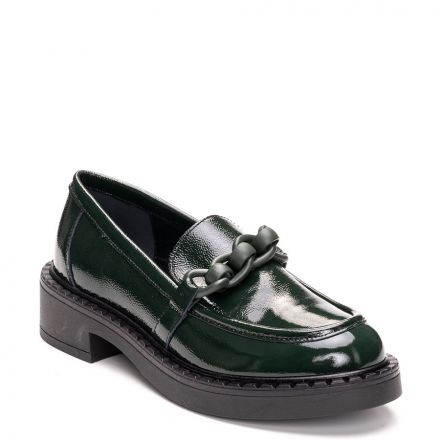PATENT LEATHER LOAFERS