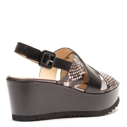LEATHER WEDGES