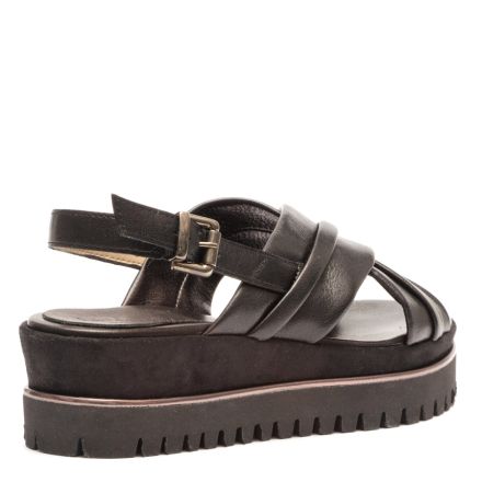 LEATHER WEDGES