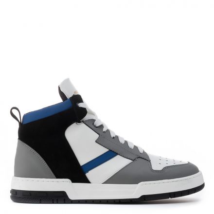 LEATHER HIGH TOP SNEAKERS