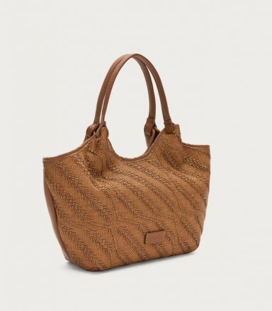 RAFFIA MINI SHOPPER ΤΣΑΝΤΑ B355