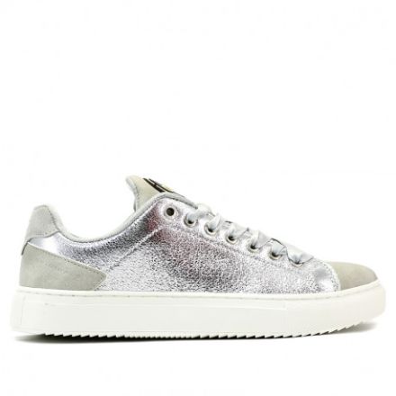 LEATHER AND SUEDE SNEAKERS
