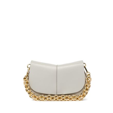 HELENA ROUND LEATHER SHOULDER BAG BS9308