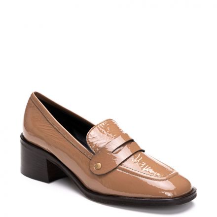 PATENT LEATHER LOAFERS