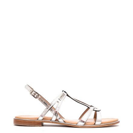 LEATHER FLAT SANDALS
