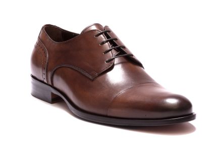 LEATHER LACE UP SHOES