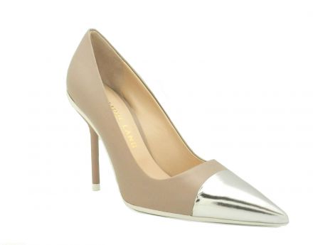 LEATHER POINTED PUMPS