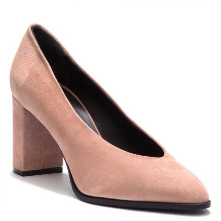 SUEDE PUMPS