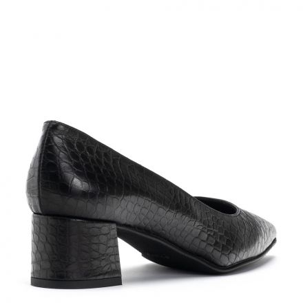 LEATHER POINTED PUMPS