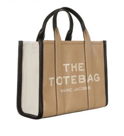 THE LEATHER MEDIUM TOTE BAG H007L01RE22
