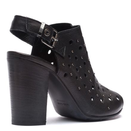 PERFORATED LEATHER SANDALS