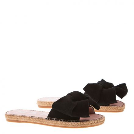 HAMPTONS SUEDE FLAT SANDALS