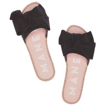 HAMPTONS SUEDE FLAT SANDALS