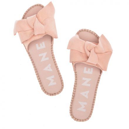 HAMPTONS SUEDE FLAT SANDALS
