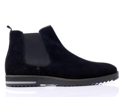 SUEDE CHELSEA BOOTS 343402TUQC/01 BLACK
