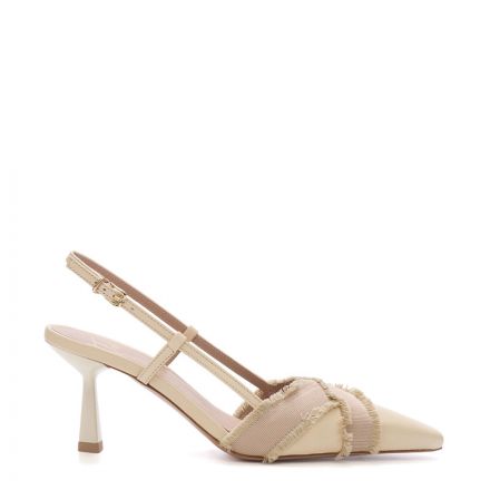 SLINGBACK ΔΕΡΜΑΤΙΝΕΣ ΓΟΒΕΣ LEONIAS