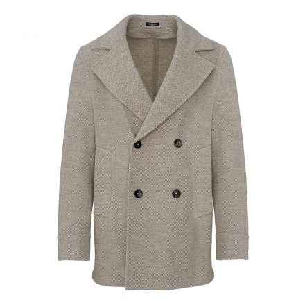 SHORT DOUBLE-BREASTED COAT LISBONAc1