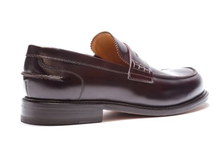 LEATHER HAND-POLISHED LOAFERS