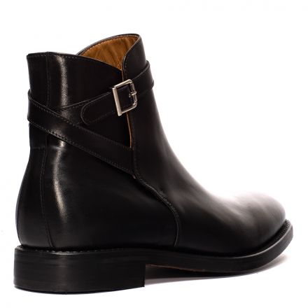 LEATHER ANKLE BOOTS 209490VH