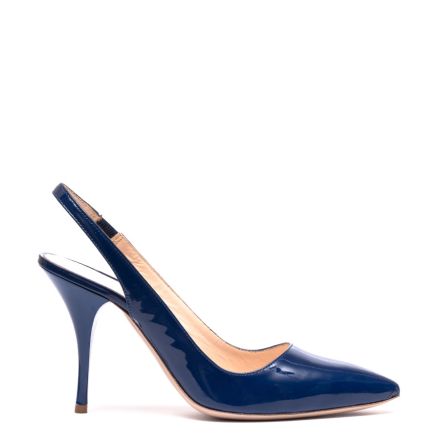 PATENT LEATHER POINTED PUMPS