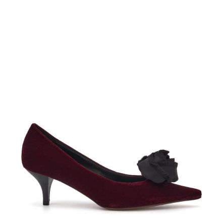 VELVET POINTED PUMPS TRUPA
