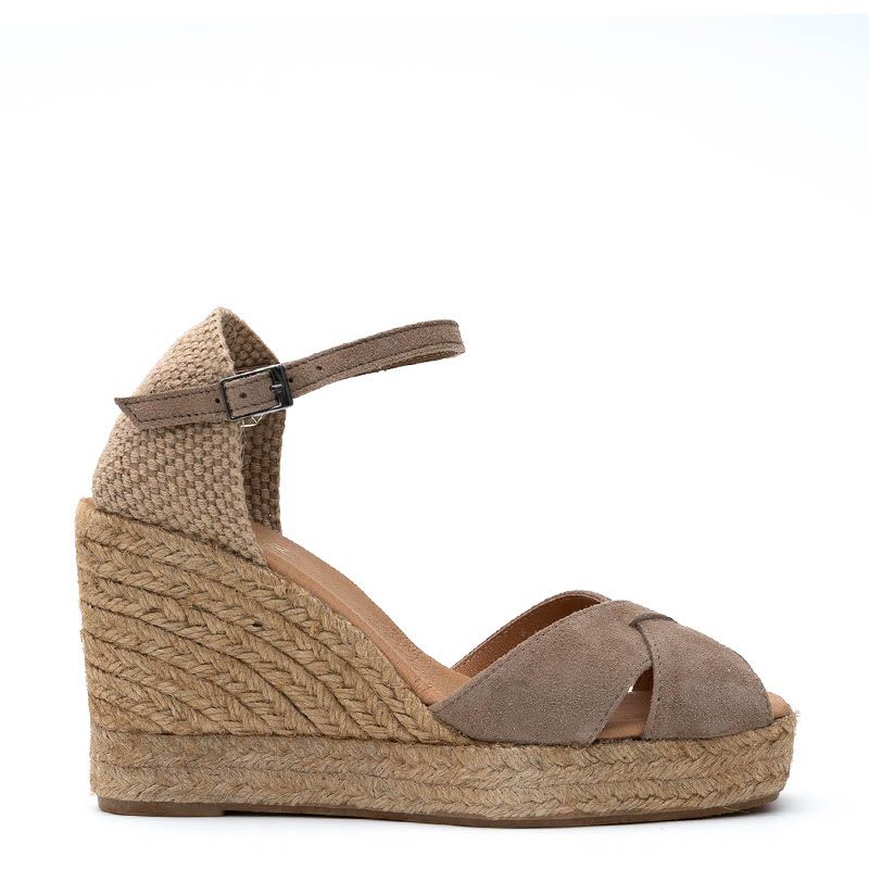 SUEDE WEDGE ESPADRILLES 17057