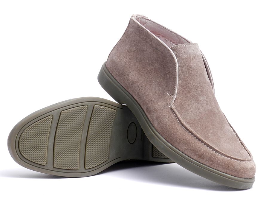 SUEDE ANKLE BOOTS 71821004/TAUPE