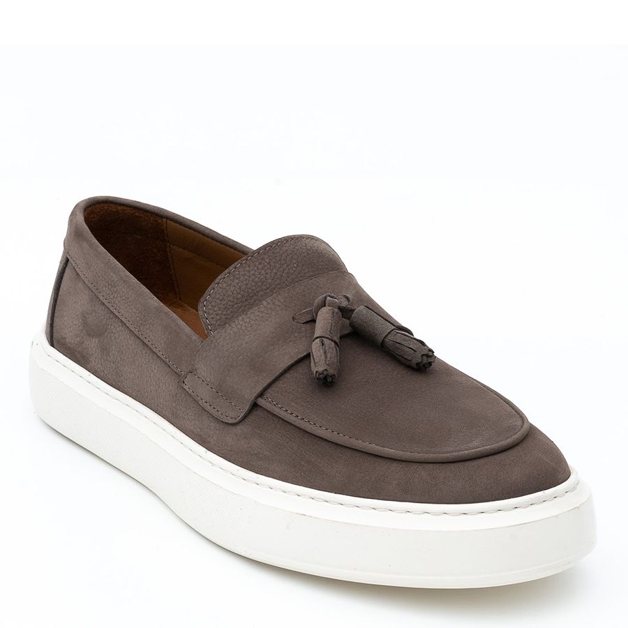 NUBUCK ΔΕΡΜΑΤΙΝΑ LOAFERS 7173786