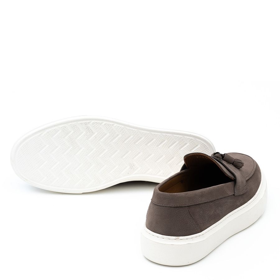 NUBUCK ΔΕΡΜΑΤΙΝΑ LOAFERS 7173786