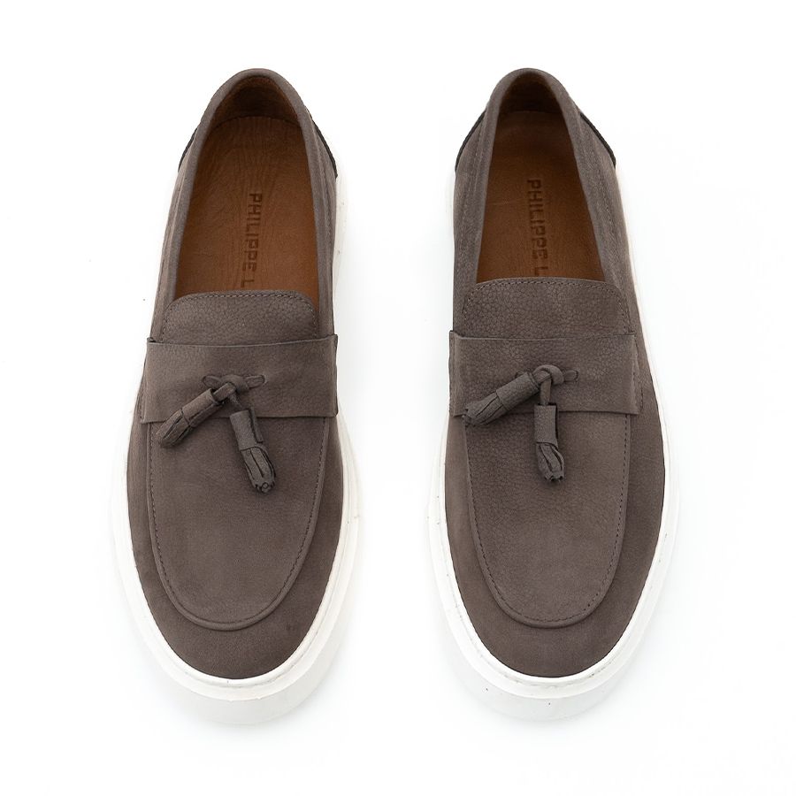 NUBUCK ΔΕΡΜΑΤΙΝΑ LOAFERS 7173786
