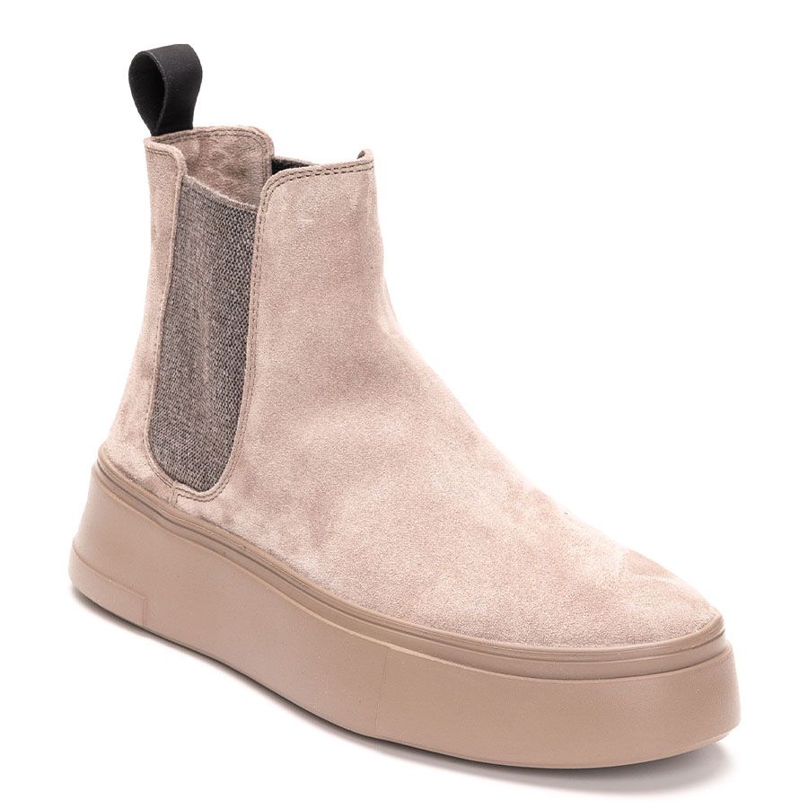 SUEDE ANKLE BOOTS