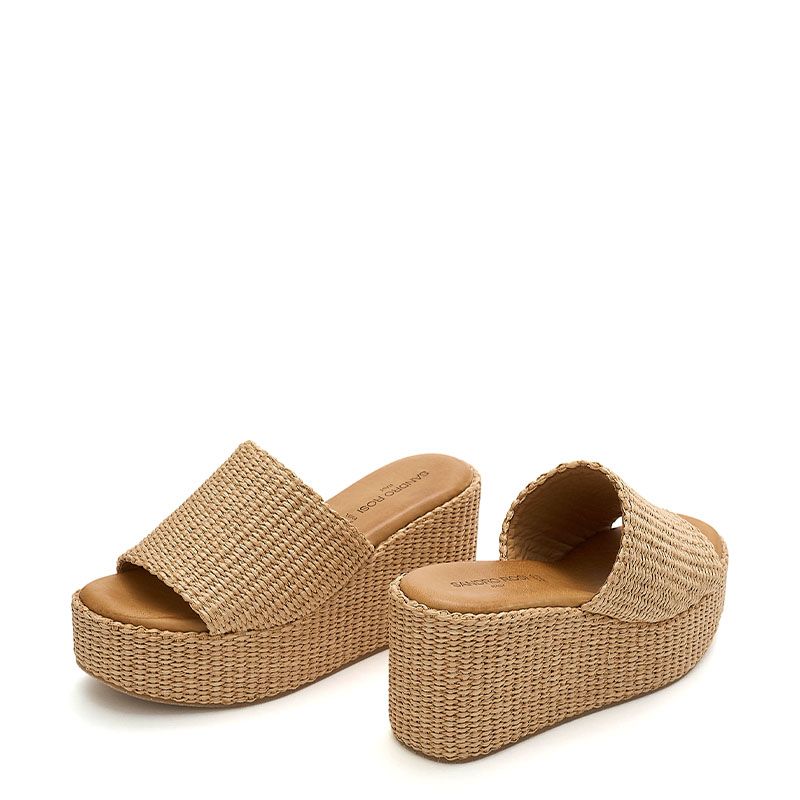 RAFFIA ΣΑΝΔΑΛΙΑ ΜΕ ΠΛΑΤΦΟΡΜΑ 4284