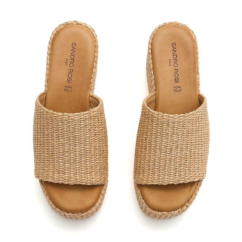 RAFFIA ΣΑΝΔΑΛΙΑ ΜΕ ΠΛΑΤΦΟΡΜΑ 4284