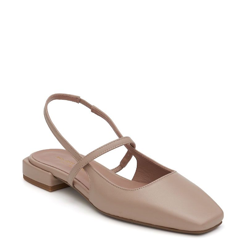 SLINGBACK ΔΕΡΜΑΤΙΝΕΣ ΓΟΒΕΣ 400463