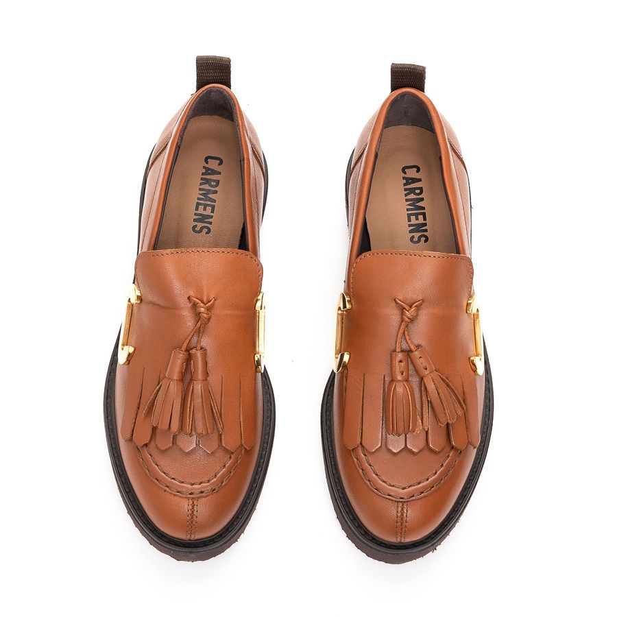 LEATHER LOAFERS